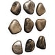 preview thumbnail 1 of 4, Uttermost 04323 Pebbles 5" Tall Wood Minerals and Rocks Sculpture - Walnut
