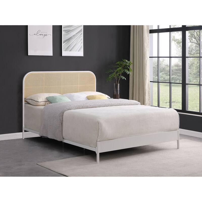 Kenneth White Radio Weave Queen Bed
