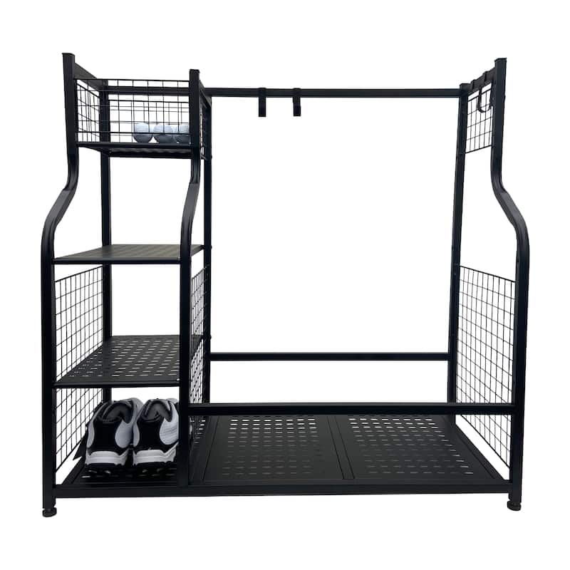 Sports Equipment Garage Organizer Sport Balls Storage Rack Organizer