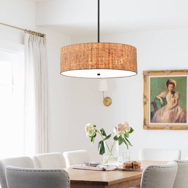 Drum light 2025 chandelier