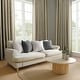 preview thumbnail 62 of 70, Exclusive Fabrics Raw Linen Weave Light Filtering Curtains for Bedroom & Living Room Curtains Pair - 2 Panel Drapes
