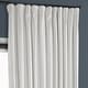 preview thumbnail 36 of 58, Exclusive Fabrics Extra Wide Heritage Plush Velvet Room Darkening Curtain (1 Panel)