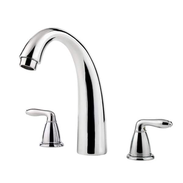 Pfister Bronson Spültischmischbatterie RT6–5bsk - 3-Loch Roman Tub Wasserhahn, Gebürstetes Nickel, ADA-konform