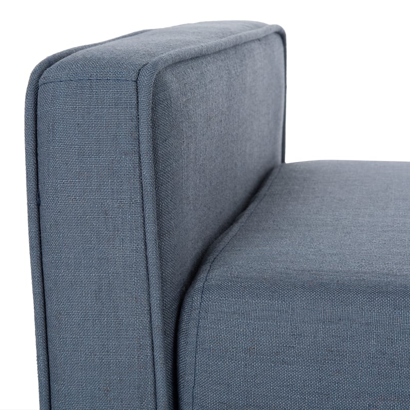 SAFAVIEH Rosalee Mid-Century Modern 25-inch Bench - 49" W x 18" L x 25" H - 49Wx18Dx25H