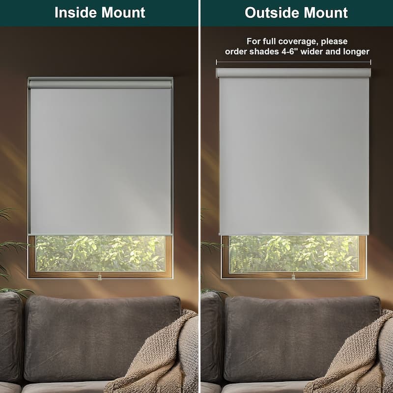 Chicology Cordless Blackout Window Roller Shade UV Protection