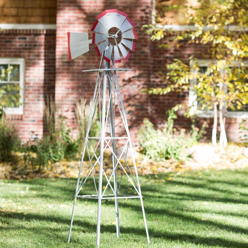 Shop Smv 48a American Style Windmill Decorative Lawn Ornament 8