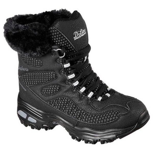 skechers wide width womens boots