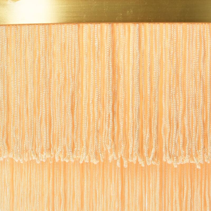 Flush Mount Fringe Light Fixture