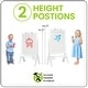 preview thumbnail 13 of 21, Peek A Boo Adjustable Height Art Easel