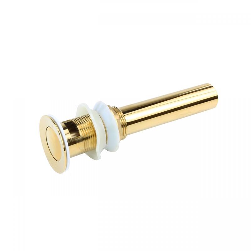 White Ceramic Wall Mount Sink Cloakroom 19" with 4" Brass Centerset Faucet, P-Trap, Drain, and Overflow Renovators Supply