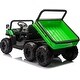 preview thumbnail 19 of 38, 24V Ride On Toys for Kids, 2 Seater Ride On Dump Truck, 4WD Electric UTV w/6 Wheels