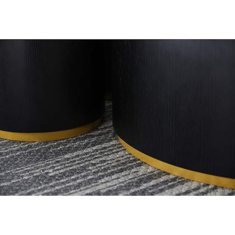 Fully Assembled Round Coffee Table - Stylish Side Table for Any Living Room