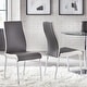 preview thumbnail 1 of 3, Simple Living Nora Dining Chairs (Set of 2) Grey/White