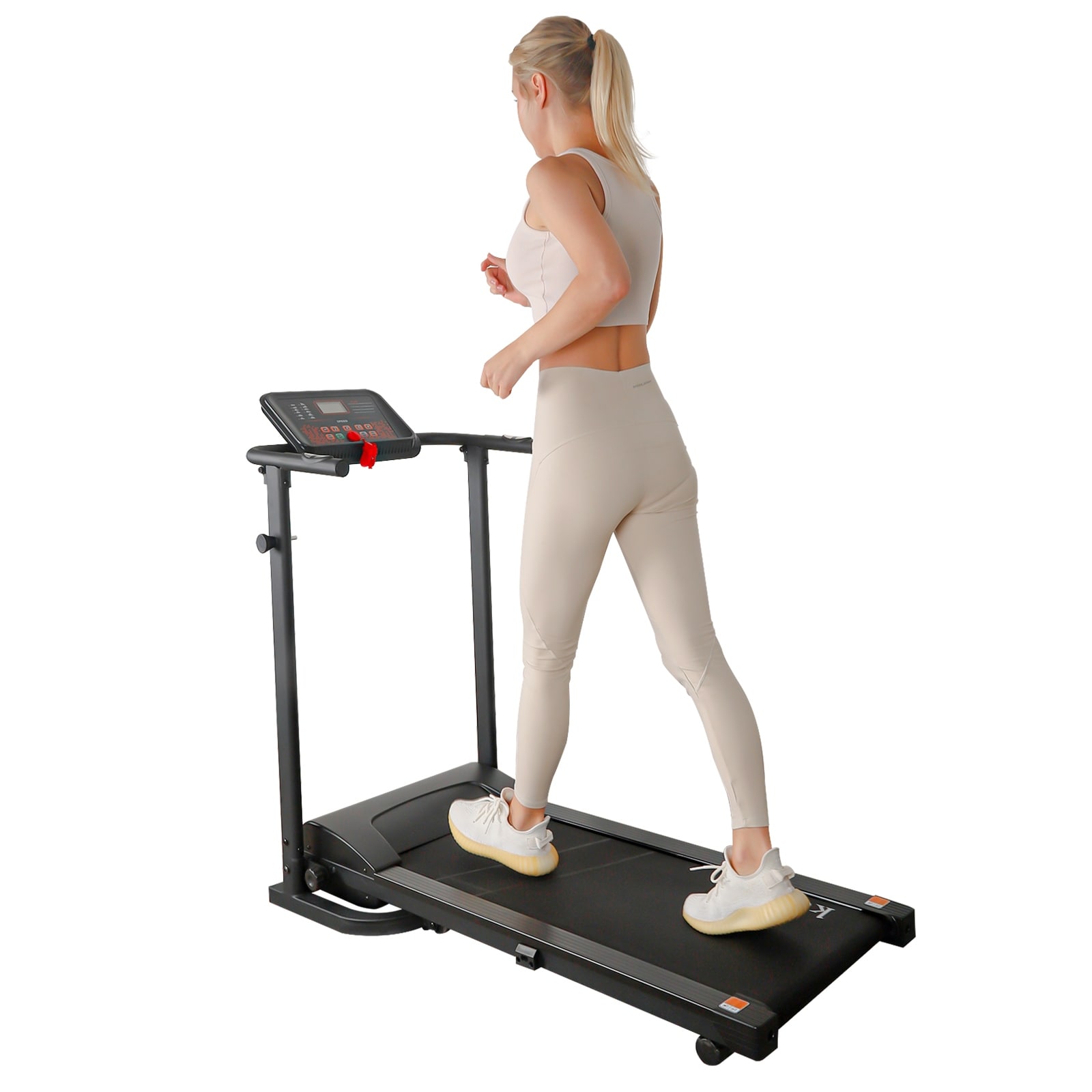 Stepping treadmill clearance