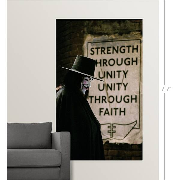 Shop 1996 98 Accusoft Inc Poster Print Entitled V For Vendetta 2005 Multi Overstock 24128252