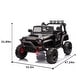 preview thumbnail 41 of 78, 24V Ride-On Car for Kids with Parental Remote, 400W Dual Motors, Bluetooth, MP3, USB, and LED Lights, Ages 3+ Black