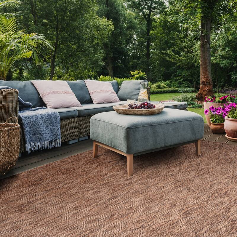 SAFAVIEH Courtyard Marolyn Indoor/ Outdoor Waterproof Patio Backyard Rug