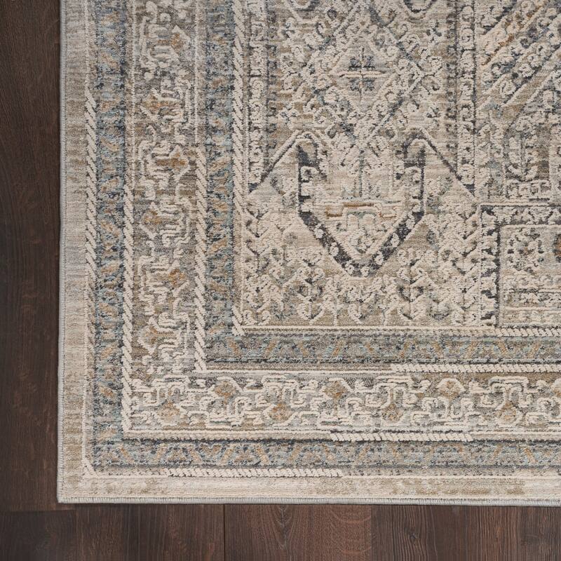 Nourison Nyle Vintage Persian Medallion Boho Area Rug