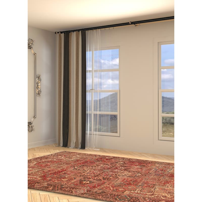 ECARPETGALLERY Hand-knotted Sarabi Light Red Wool Rug - 7'10 x 11'11