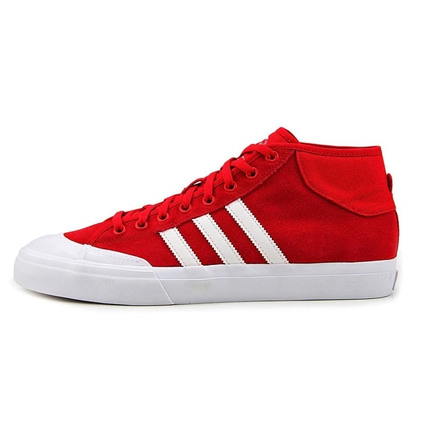 Adidas Matchcourt Mid Men Round Toe Synthetic Red Sneakers - Overstock -  16848733