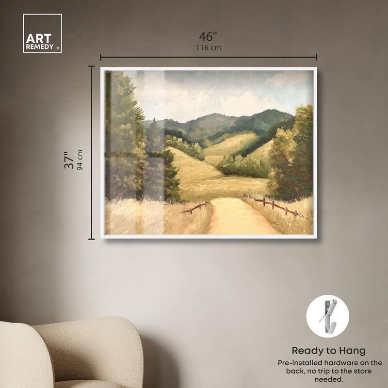 Summer Fields Shadowbox by Art Remedy