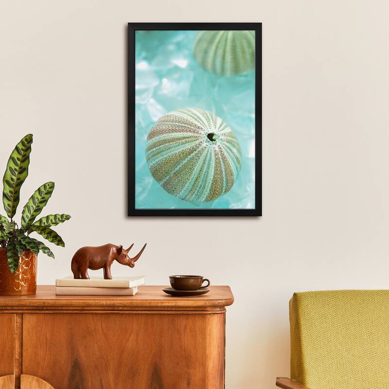 Seaglass 4 Premium Framed Poster by Alan Blaustein