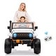 preview thumbnail 27 of 29, 24V Electric Ride On Car, 2 Seater Battery Powered Truck White