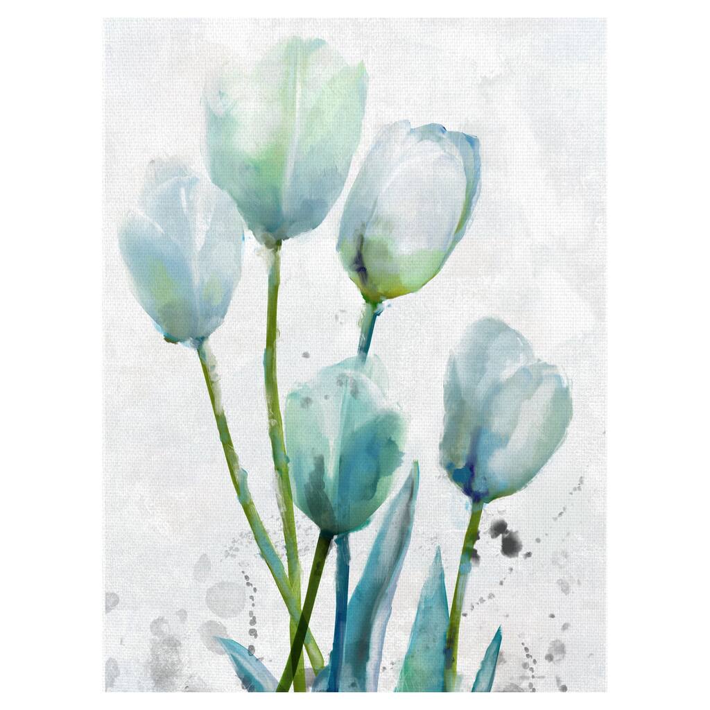 Tulip Gathering II Canvas Art Print