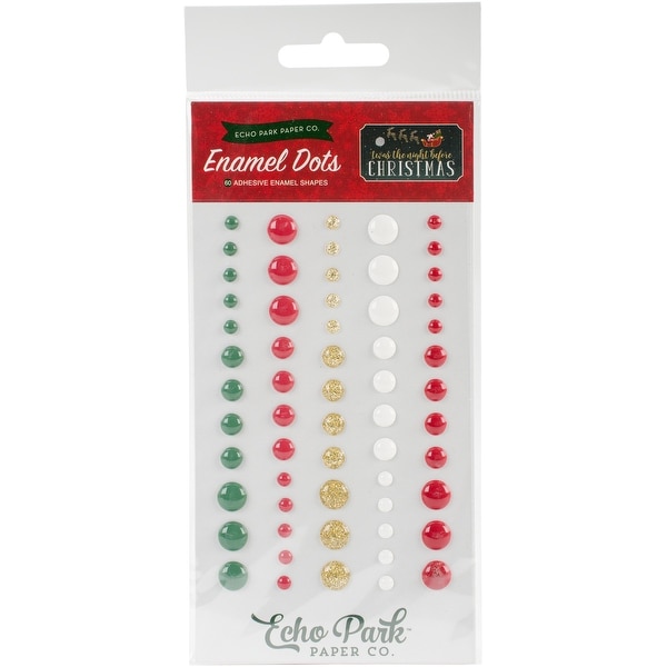 'Twas The Night Before Christmas Adhesive Enamel Embellishmt-Dots 60/Pkg. Opens flyout.