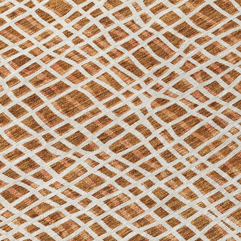 HomeRoots Striped Transitional Rectangle Outdoor Rug