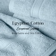preview thumbnail 172 of 197, Superior Egyptian Cotton 6 Piece Towel Set Ultra Plush & Absorbent Bath, Hand & Face Towels, Heavyweight Spa Quality