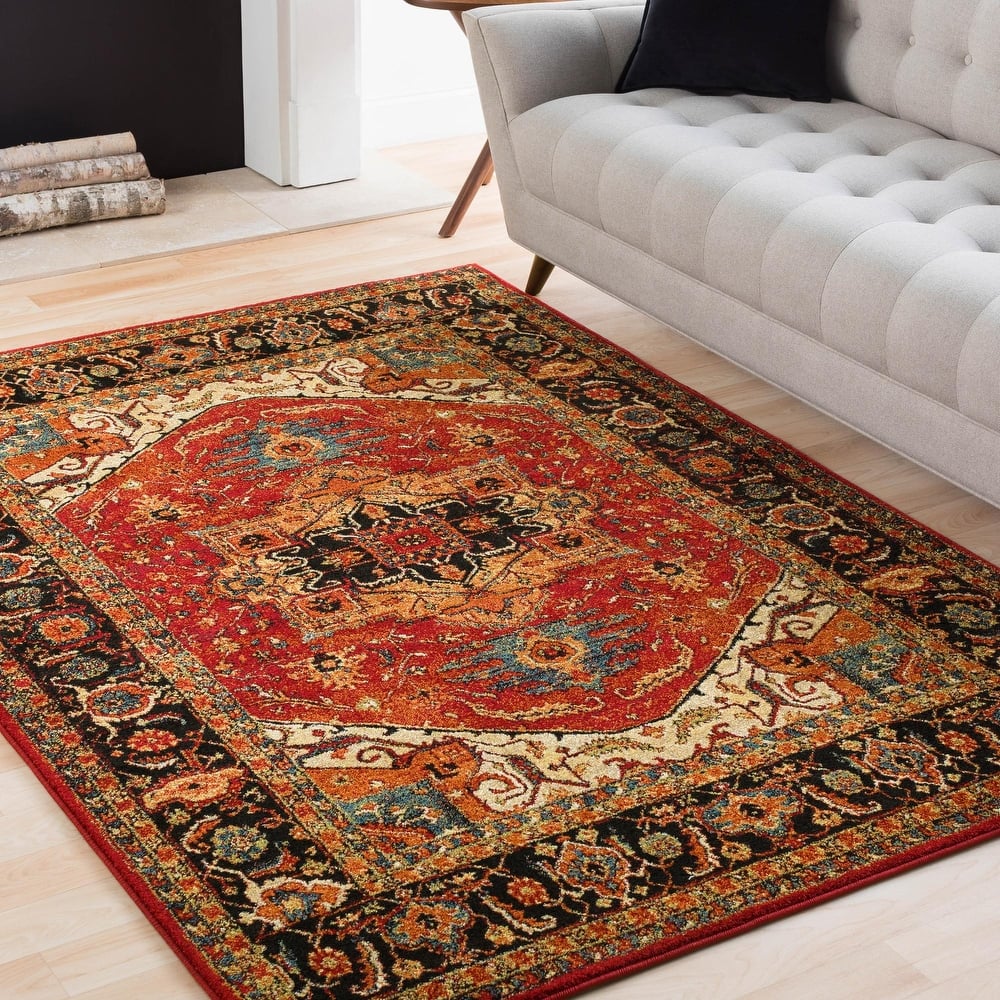 Livabliss Traditional Serapi Oriental Area Rug