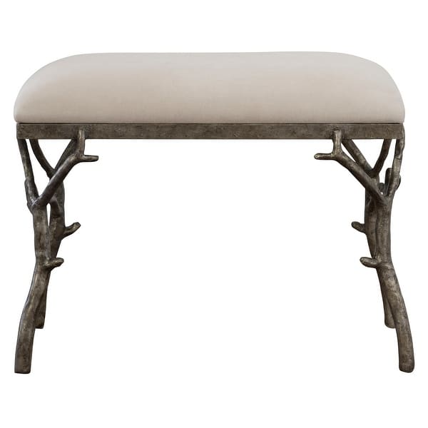 Shop Uttermost Lismore Small Fabric Bench Overstock 32163092