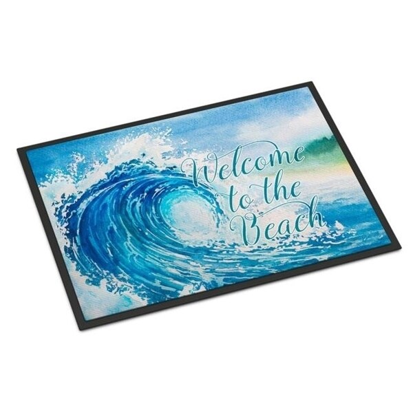 Carolines Treasures BB8529JMAT Wave Welcome Indoor Or Outdoor Mat - 24 x 36 in.