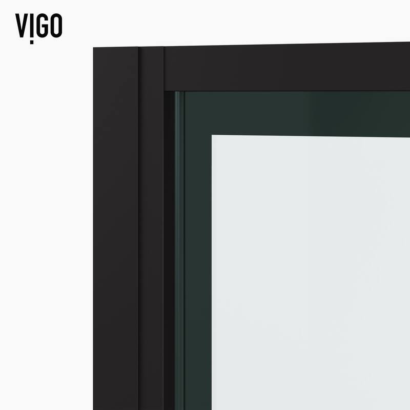 VIGO Astoria Framed Pivot Shower Door