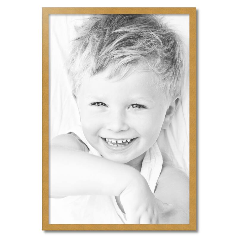 ArtToFrames Metro Modern 27x40 Inch Picture Frame, 1.25 Inch MDF Poster Frame Available in Multiple Colors (FRBW26-27x40)