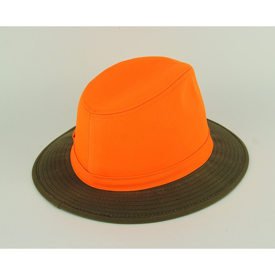 blaze orange fedora