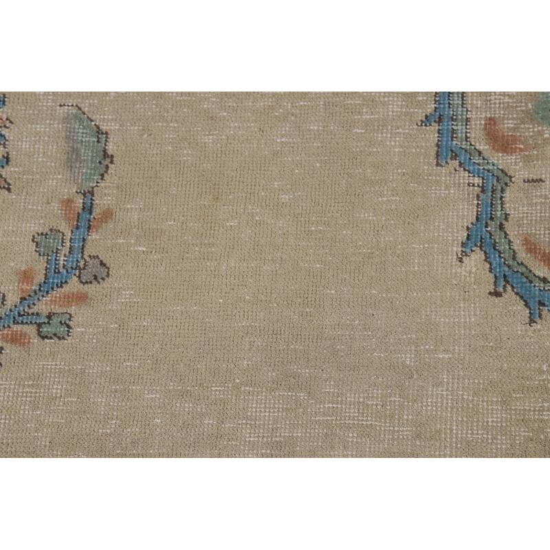 Medallion Tabriz Persian Area Rug Hand-Knotted Wool Carpet - 8'2"x 10'10"