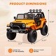 preview thumbnail 15 of 18, 24V 7AH Ride on Truck Car, 2 Seater, with Remote Control