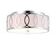 preview thumbnail 38 of 48, Elizabeth Metal LED Flush Mount, by JONATHAN Y
