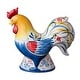 preview thumbnail 2 of 3, Certified International French Rooster 104 oz. 3-D Cookie Jar - 11.50"L x 5.50"W x 11.50"H