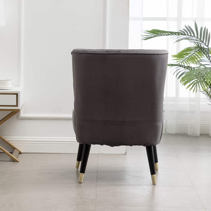 26" Polyester Accent Chair