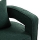 preview thumbnail 23 of 42, Accent Open Back Chair Modern Comfy Sofa Chair With Base, Club Chair Leisure Arm Chair For Lounge