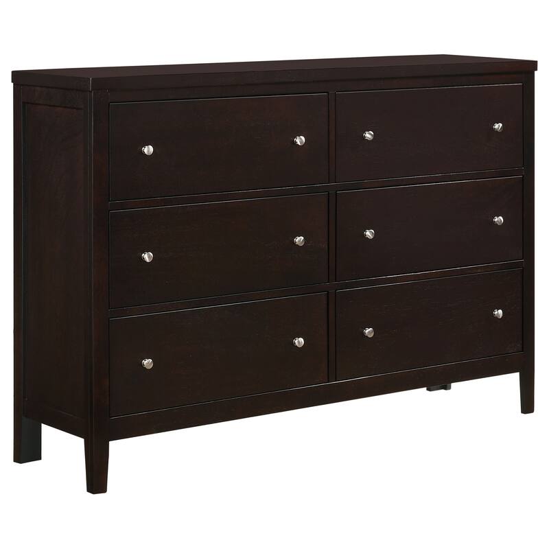 Wedgewood Cappuccino 6-drawers Dresser