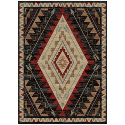Hearthside Southwest Diamond Rug