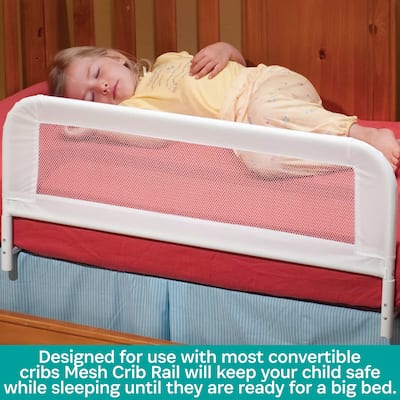 KidCo Convertible Crib Rail - Telescopic - White