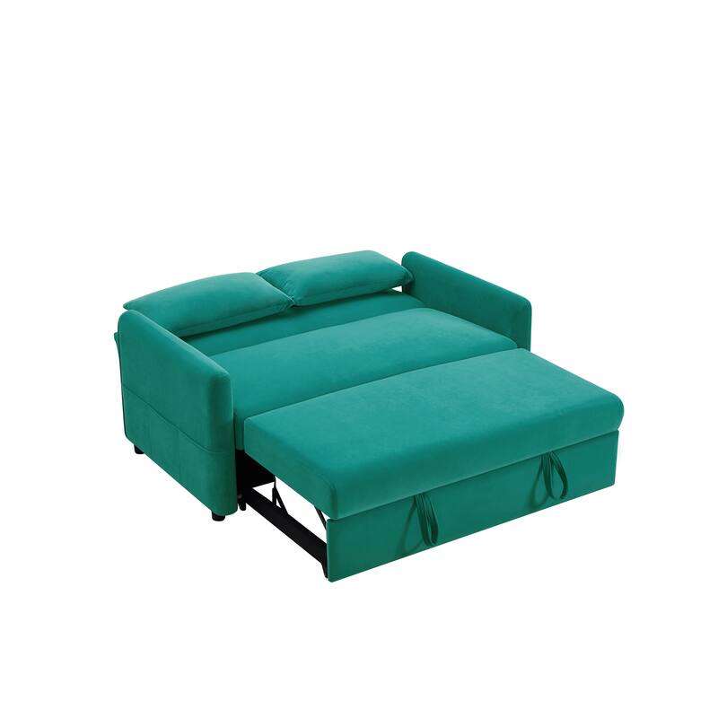 Elegant Pull out Bed Folding Sofa Bed Convertible Sofa Bed Velvet