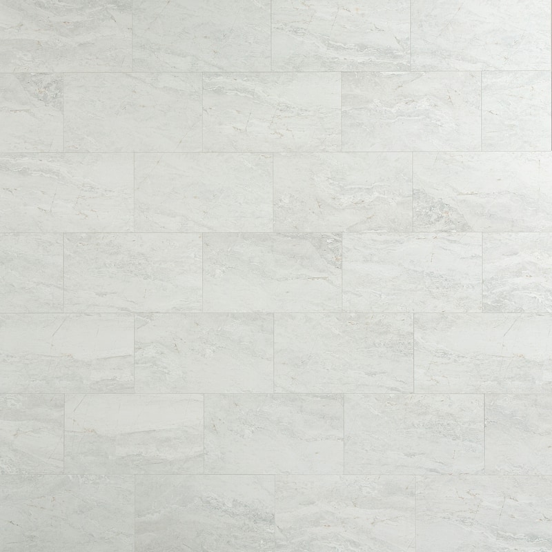 Palisade Wall Tile Shower Kit - 4.5x11in Sample - Polar Frost