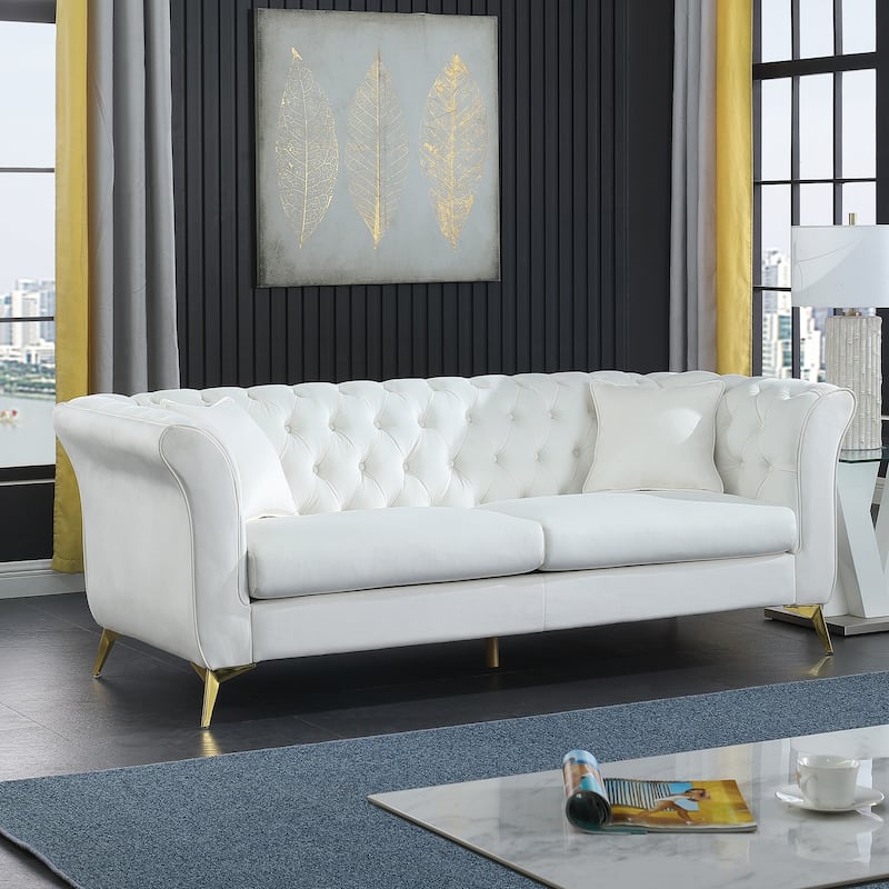 Modern Stanford sofa,high quality Chesterfield sofa,tufted and wrinkled