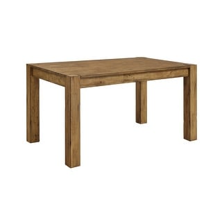 Bryant Solid Wood Dining Table, Rustic Brown - Bed Bath & Beyond - 36957175